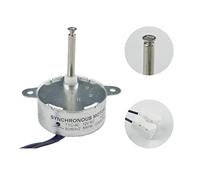 CHANCS TYC-40 AC 12V 5RPM moteur synchrone longueur d'arbre 33mm pour micro moteur pour décoration de noël