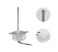 CHANCS TYC-40 AC 12V petit moteur à engrenage synchrone 5tr/min CW/CCW longueur de l'arbre à vis intérieure 74 MM pour la décoration de noël