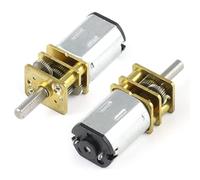 Chancs variateur de vitesse n20 DC 6V 300RPM boîte de vitesses électronique jouet micro moteur électrique avec engrenage de couple pour bras robotique 2PCS