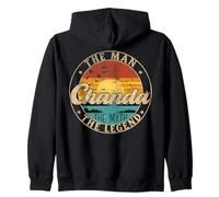 CHANDA The Man The Myth The Legend First Name Sweat à Capuche