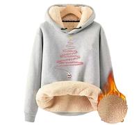Chandail à capuche surdimensionné en polaire pelucheuse pour femme, sweat à capuche confortable et chaud avec fermeture éclair quart de cercle (gris #2, XXL)