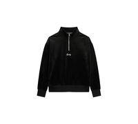 Chandail à demi-fermeture éclair Superdry Country Club en velours pour femmes