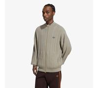 Chandail adidas Firebird Cable Knit Track Top Silver Pebble L