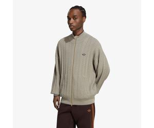 Chandail adidas Firebird Cable Knit Track Top Silver Pebble L