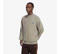 Chandail adidas Firebird Cable Knit Track Top Silver Pebble S
