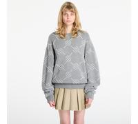 Daily Paper Pull TEVIN MONOGRAM KNIT SWEATER in Gris EU M