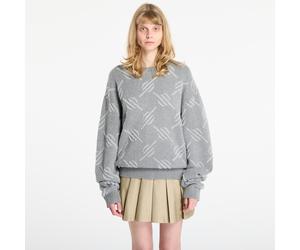 Chandail Daily Paper Tevin Monogram Knit Sweater Grey M