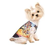 Chandails personnalisés pour chiens de petite et moyenne taille - Designs uniques, polaire polyester douce, parfaits pour la récupération chirurgicale et le port quotidien Bodhi Tree M