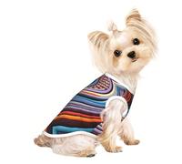 Chandails personnalisés pour chiens de petite et moyenne taille - Designs uniques, polaire polyester douce, parfaits pour la récupération chirurgicale et le port quotidien Colorswirldesign M