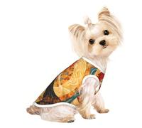 Chandails personnalisés pour chiens de petite et moyenne taille - Designs uniques, polaire polyester douce, parfaits pour la récupération chirurgicale et le port quotidien déesse de l'automne M