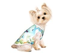 Chandails personnalisés pour chiens de petite et moyenne taille - Designs uniques, polaire polyester douce, parfaits pour la récupération chirurgicale et le port quotidien Cheerdinoballoons M