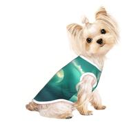 Chandails personnalisés pour chiens de petite et moyenne taille - Designs uniques, polaire polyester douce, parfaits pour la récupération chirurgicale et le port quotidien Arc dramatique M