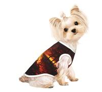 Chandails personnalisés pour chiens de petite et moyenne taille - Designs uniques, polaire polyester douce, parfaits pour la récupération chirurgicale et le port quotidien Campfireglowwoods M