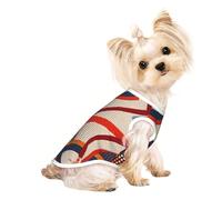 Chandails personnalisés pour chiens de petite et moyenne taille - Designs uniques, polaire polyester douce, parfaits pour la récupération chirurgicale et le port quotidien Candy Pearl String M