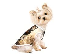 Chandails personnalisés pour chiens de petite et moyenne taille - Designs uniques, polaire polyester douce, parfaits pour la récupération chirurgicale et le port quotidien Gallopingpower M