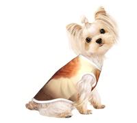 Chandails personnalisés pour chiens de petite et moyenne taille - Designs uniques, polaire polyester douce, parfaits pour la récupération chirurgicale et le port quotidien Fmnoajtt M
