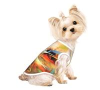 Chandails personnalisés pour chiens de petite et moyenne taille - Designs uniques, polaire polyester douce, parfaits pour la récupération chirurgicale et le port quotidien Flash M