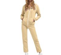 Chandal Mujer Invierno - Ensemble Deux pièces pour Femmes Sweat-Shirt à Capuche avec Pantalon Long Tenue d'entraînement Confortable survêtement Sportif Quotidien élégant