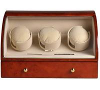 Chandelier 3+3 Watches Automatic Watch Winder Display Wooden Storage Case Gloss Wrist Watch Winder Rotator Deluxe Silent Motor with Drawer Good Times Chandelier