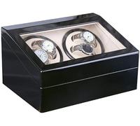 Chandelier Automatic Watch Winder,Automatic Watch Winder,4+6 Mechanical Black Box High Class Motor Shaker Display Good Times Chandelier