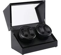 Chandelier Automatic Wather Wind Wind Winder Shake Table Device Black High-Gloss Paint Double Head 4 Electric Shaker Automatic Winding Rotary Motor Watch Box-X Chandelier