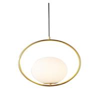Chandelier Ceiling Light Fixture PostBar Bedroom Bedside Hanging Lamp Entrance Personality Single Head Glass Ball Lighting Device
