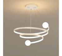 Chandelier Ceiling Light Modern Kitchen Island Corridor Bar Club Study Dining Roomden 51W Variable Light Led Living Room Bedroom Embedded Ceiling Lamp/White