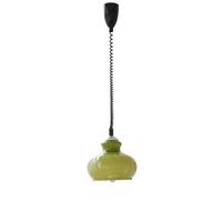 Chandelier Ceiling Light Vintage Green Glass Single Study Bedroom Ceiling French Cream Wind Adapted To Dining Room Kitchen Island Bar