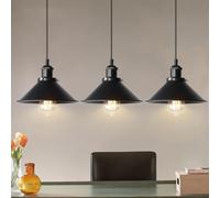 Chandelier de Pendentif de Style rétro E27, luminaire de Plafond métal