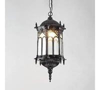 Chandelier d'europe Industriel Immasé Chandelier Rustique Lanterne Lanterne Décorat Ferme de Cuisine Plafond Clomb Mound