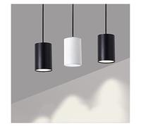Chandelier Dimmable LED Pendant Lights 8W 12W 15W 20W COB LED Ceiling Spot Lights LED Chandelier Bar lamp Hanging lamp Indoor Lighting (Body Color : Black Emitting Color : Warm White 3000K)