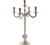 Chandelier DKD Home Decor Argenté Acrylique Aluminium Chromé 30 x 30 x 47 cm