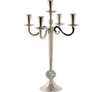 Chandelier DKD Home Decor Argenté Acrylique Aluminium Chromé 30 x 30 x 47 cm