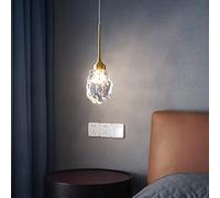 Chandelier en Cristal rectangulaire Moderne pour îlot de Cuisine, Luxe linéaire en Cristal éclairé, Plafond Suspendu à LED pour Le Salon de la Salle à Manger, Argent 100x12 cm (39x5 Pouces)