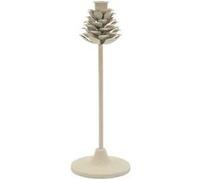 Chandelier en Métal "Pigna" 33cm Crème