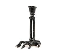 Chandelier en résine Squelette Noir 16 cm - Noir - Taille Unique