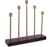 Chandelier fait à la main en fer CINTIGE 40x9x40 bordeaux et or