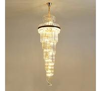 Chandelier LED avec Luxure de Luxe Moderne à Cristal Moderne Villa Duplex au Milieu du Salon