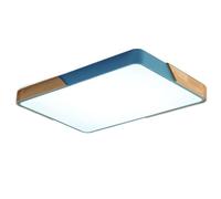 Chandelier Light For Living Room Dimmable Led Square Ceiling Lamp Close To Ceiling Lights Fixture For Atmosphere Living Room Kitchen Entryway Dining Room(Dark Rectangle 65Cm)/Blue/Rectangle 65Cm