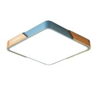 Chandelier Light For Living Room Dimmable Led Square Ceiling Lamp Close To Ceiling Lights Fixture For Atmosphere Living Room Kitchen Entryway Dining Room(Dark Rectangle 65Cm)/Blue/Square 50Cm