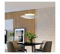Chandelier LightClassic Living Room Design Sense of Personality Lamps Nordic Kitchen Decoration Pendant Light Dining Room Modern LED Chandelier (Threecolor White48CM)