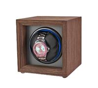 Chandelier Luxury Wooden Watch Winder Case Fit Lady and Man Watches for 1 2 4 Watches Display Box with Quiet Motor Soft Flexible Watch Pillows Watch Rotator Box(Brown,4+0) Atmosphere Chandelier