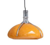 Chandelier Moderne du Plafond Industriel, tobe de Lampe à Pension de Verre en Verre en Fer forgé personnalisé, E27 Base Single Head Suspendu, luminaire de décoration de Balcon de Chambre à Coucher.
