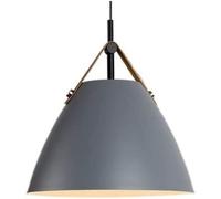 Chandelier,Nordic Restaurant Chandelier Wrought Iron Lightaroon Leather Decorative Ceiling Light Fixture for Kitchen Island Dining Room Bedroom Hallway Bar Living/Grayaa/D27