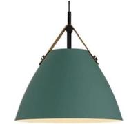 Chandelier,Nordic Restaurant Chandelier Wrought Iron Lightaroon Leather Decorative Ceiling Light Fixture for Kitchen Island Dining Room Bedroom Hallway Bar Living/Green/D36