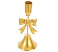 Chandelier Ornement en Métal Vintage pour Bougies de Table à Manger | Support Stable pour Piliers et Mèches, Finition Rétro Raffinée, Déco Mariage, Salon, Noël