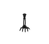 chandelier résine main squelette noir - 11262