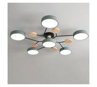 Chandelier Sputnik LED Semi Flush Mount Ceiling Light Fixtures - Molecule White Close to Ceiling Light Living Room Ceiling Lighting,Chandeliers Chandelier/Green/6 Light