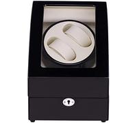 Chandelier Wooden Automatic Watch Winder Double Watches Storage Boxes Watch Winders for Automatic Watches Custom for 2+3 Watches Good Times Chandelier