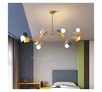 Chandeliers, Crystal Chandelier Crystal Chandelieraron Baby 's Room Chandelier - Decorat Multi-Color Glass 's Home Interior Decorat Lighting Lighting Illuminate/a/